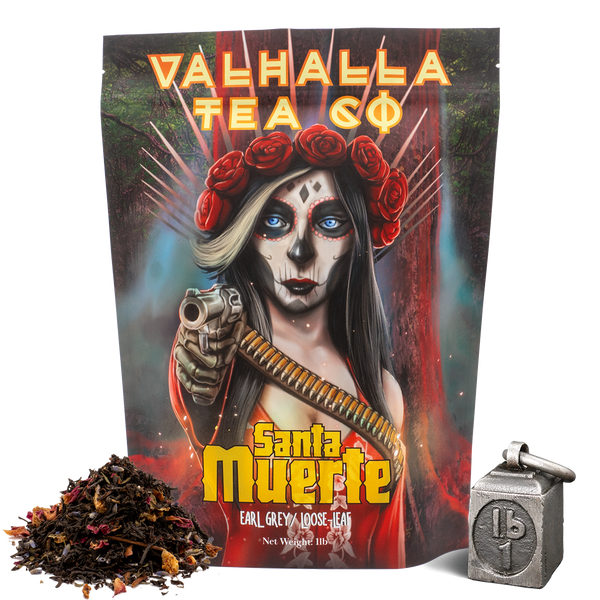 Santa Muerte | Tart Raspberry, Soothing Lavender, Crisp Rose | Black Tea | Caffeinated