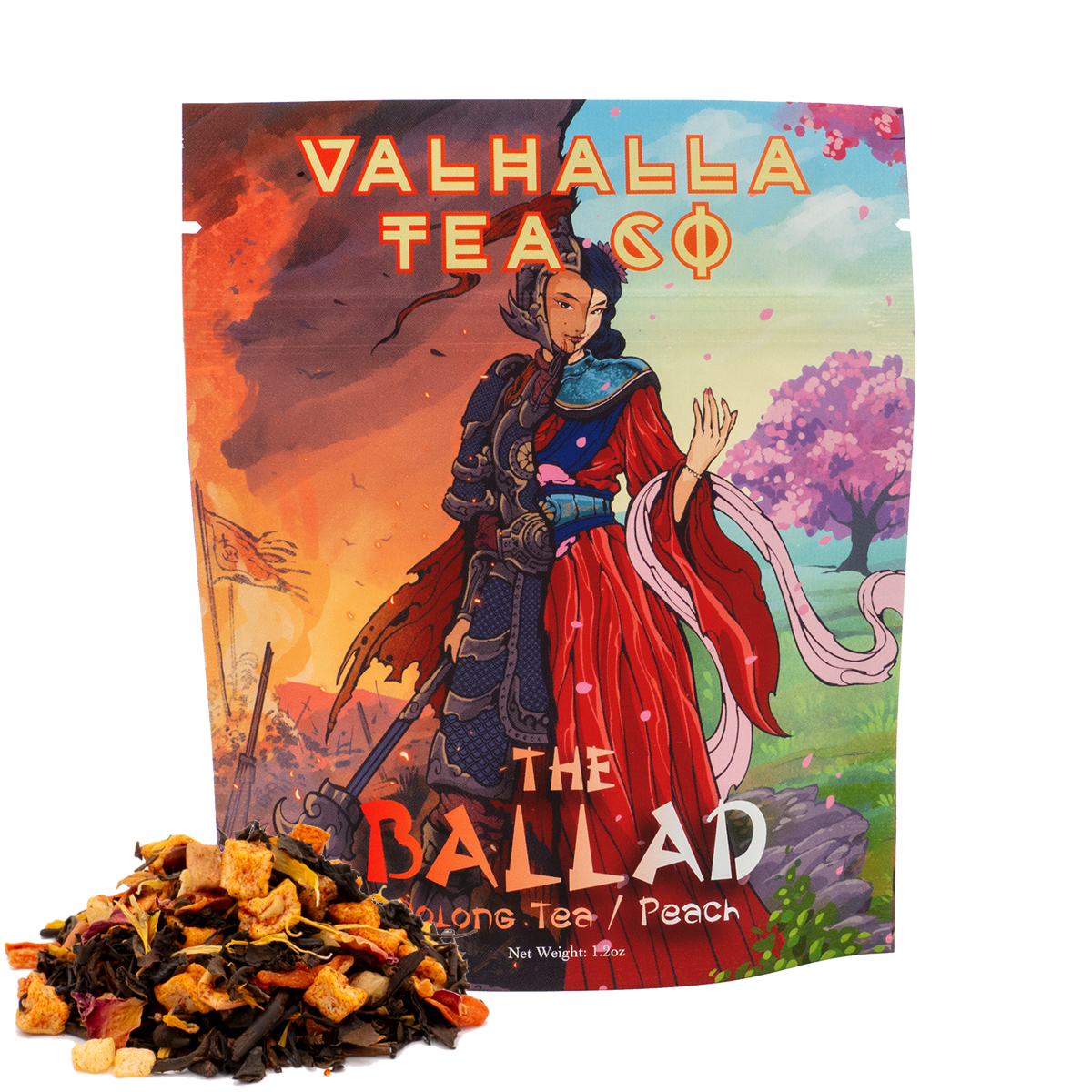 イルミナムロンドン　TRIBAL BLACK TEA 100ml The Ballad | Fruity, Creamy Peach | Oolong Tea | Caffeinated