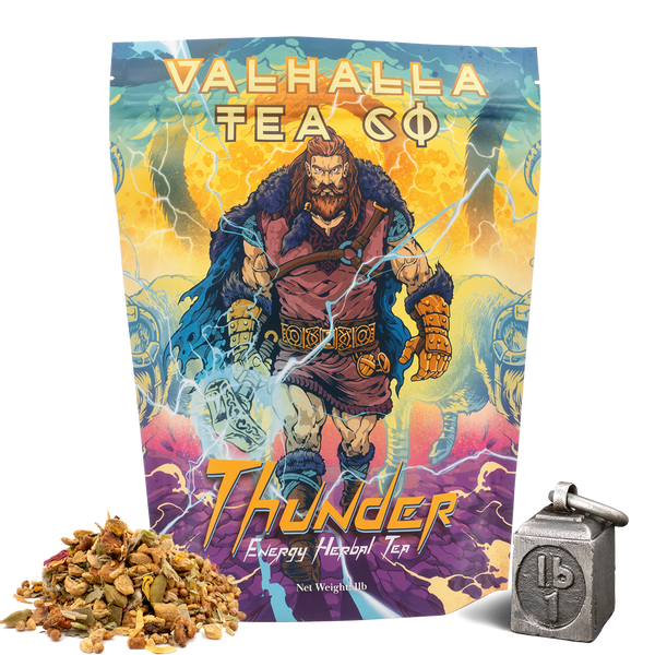 Thunder | Spicy & Fruity | Energy Herbal Tea | Non-Caffeinated