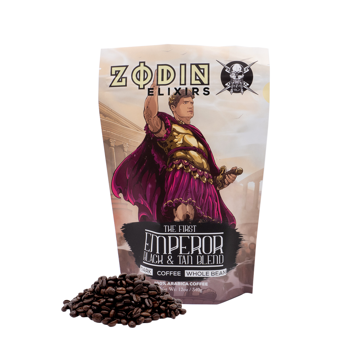 The First Emperor - Black & Tan Dark Coffee – Valhalla Tea Company