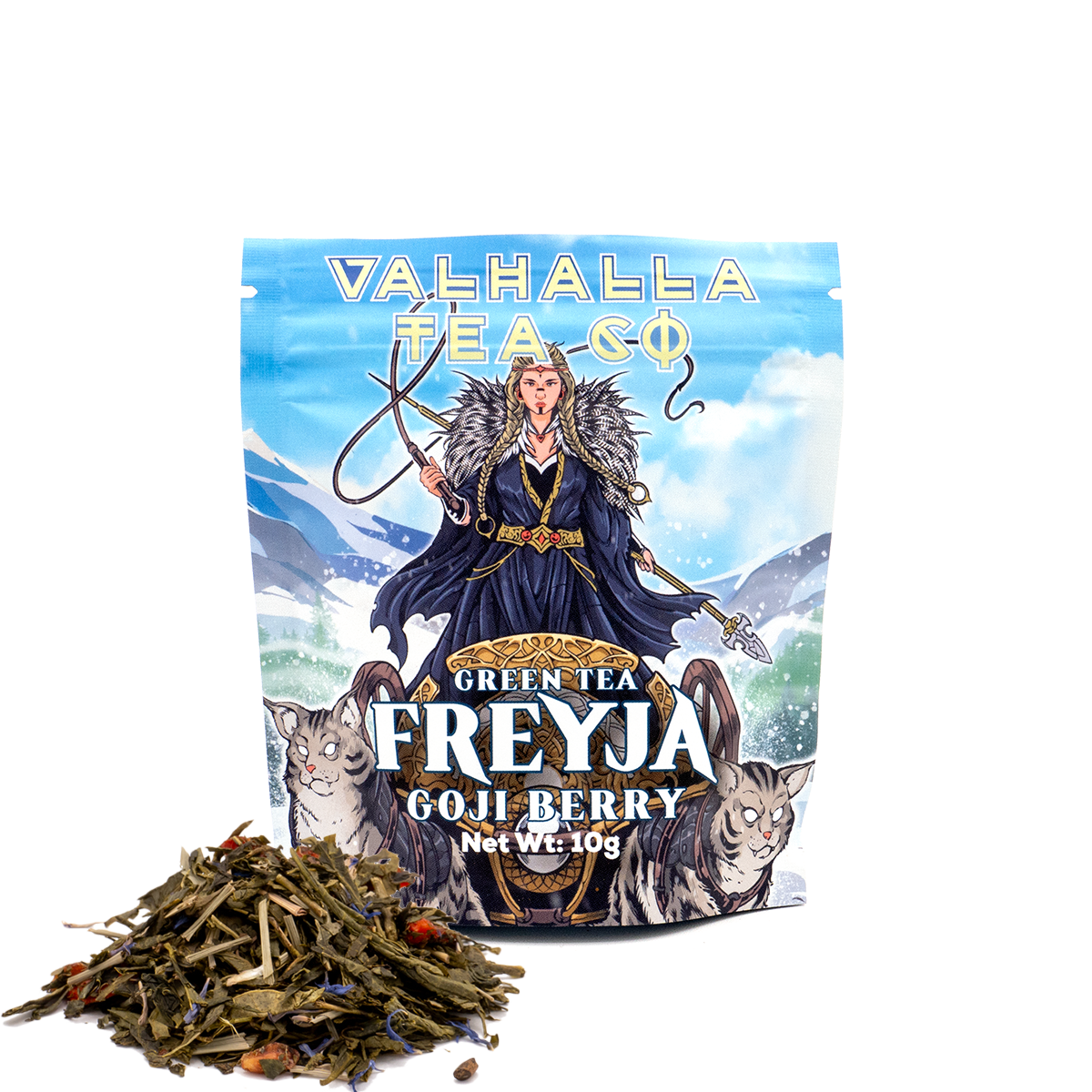 Freyja | Goji Berry | Green Tea | Caffeinated – Valhalla Tea Company