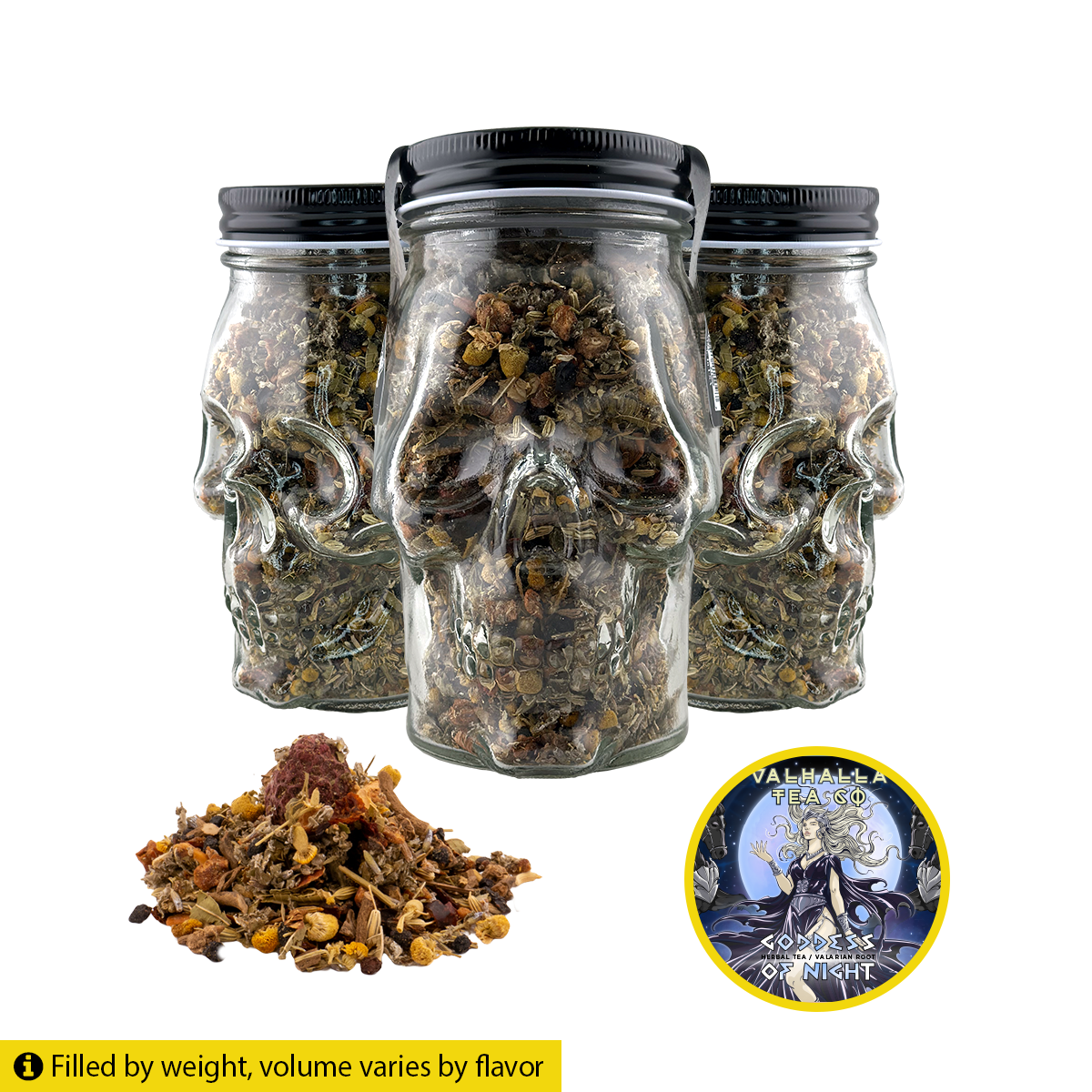 Photo inspiration: Fresh Look at Goddess Of Night Valerian Root Chamomile Lavender Herbal Tea
