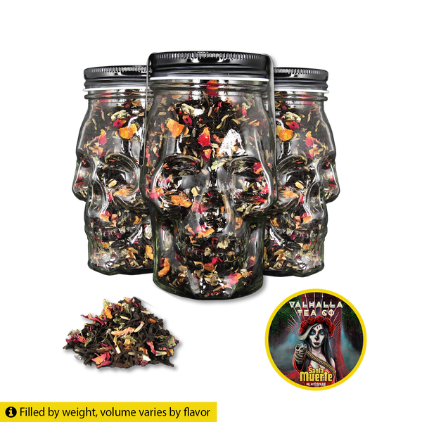 Santa Muerte | Tart Raspberry, Soothing Lavender, Crisp Rose | Black Tea | Caffeinated